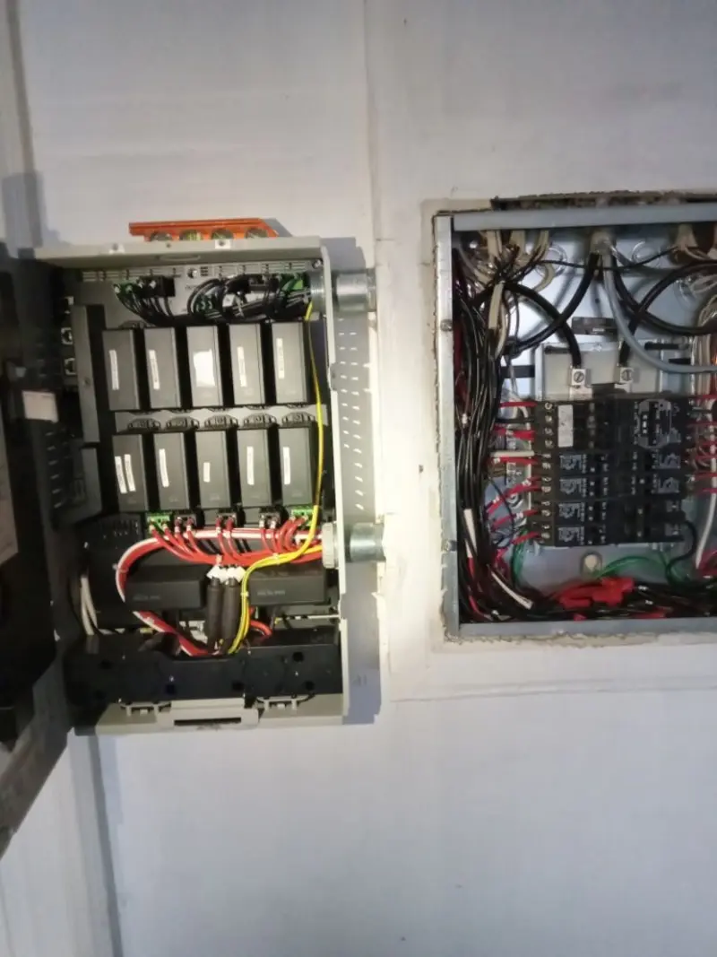 Electrical panel upgrade completed for Carbon Monoxide Detector Installation in Baltimore